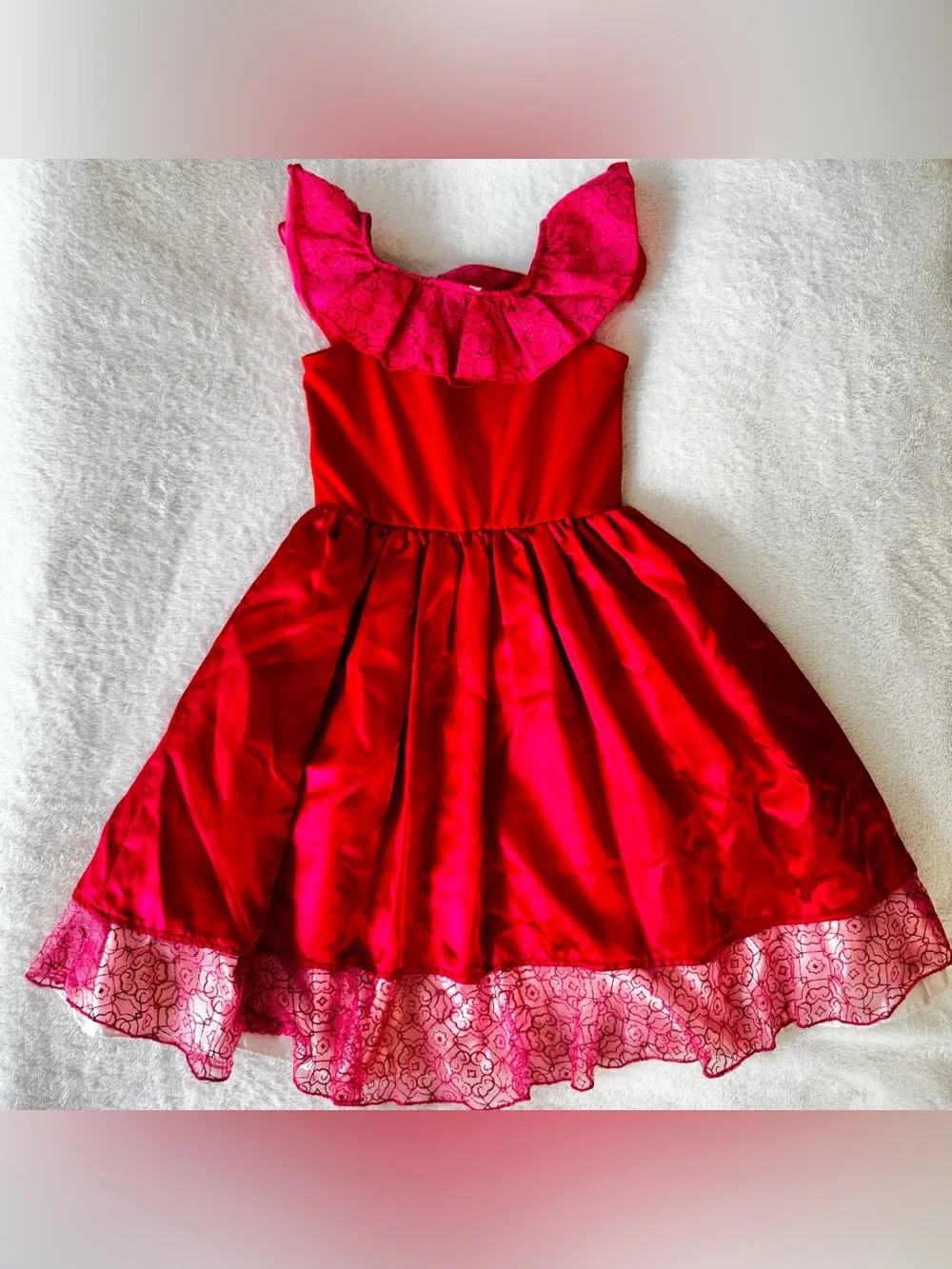 Girls Disney Princess Elena of Avalor Costume Dress, Size 4